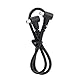 Qiilu 30 cm Flash-PC-Synchronisationskabel, Stecker auf Stecker, PC-Taschenlampe, Kamera-Anschluss, Sync-Kabel