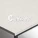Cubiker Computer Desk 47 inch Home Office Writing Study Desk, Modern Simple Style Laptop Table with Storage Bag, White
