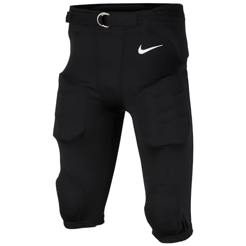 Nike Dri-FIT Recruit Big Kids' (Boys') Football Pants (TM Black/TM White, DJ5772-010) Size Large