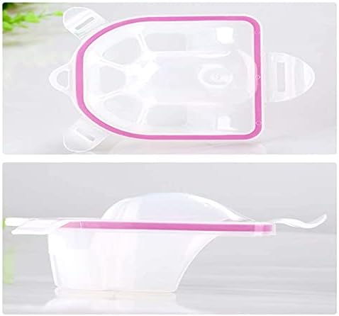 2 Pieces Nail Soaking Bowl Nail Spa Bowl Nail Art Remover Soak Soaker Treatment Bowl Used for Manicure Spa Tool Tools used to hold hands(Pink) - Image 5