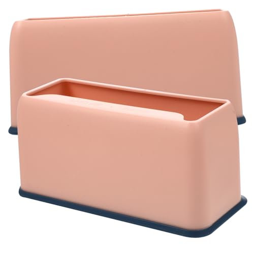 LIOOBO 2個 猫砂用スクープベース ホルダー 製品 究極 ダブル 詰め替え ごみシャベル収納スタンド 注ぐ 猫砂スクーパー 流せる 折りたたみ式 ゴミ ストレーナー パラ 車 プラスチック