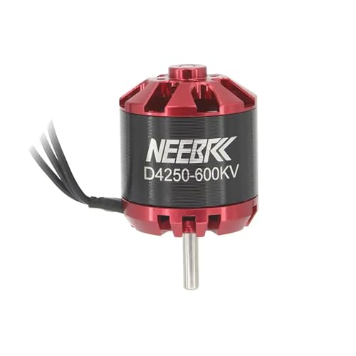CUIPPWRJ 4250 Brushless Motor 600KV 800KV with V2 ESC 60A Compatible with Racing Drone RC Aircraft and Fixed Wing Models(4250 600KV Motor)