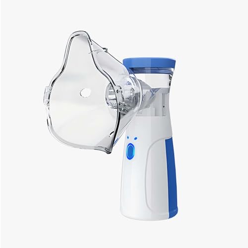 Clystra Mesh Nebulizer – Portable Ultrasonic Mesh Nebuliser for Adults & Kids, Home or Travel Use