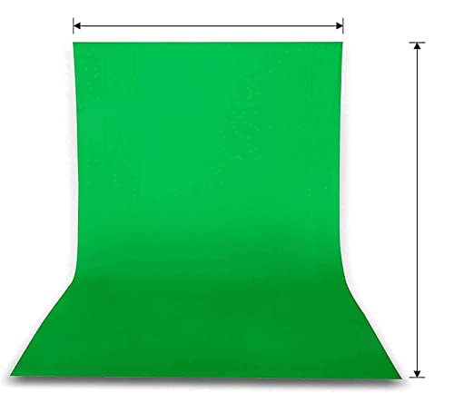 ALFASIYA-Green-Screen-Backdrop-Heavy-Duty-Thick-Lekra-Polyester-Fabric-Photoshoot-Greenscreen-Background-for-Photography-Video-Recording-Photo-Photoshoot-4-Feet-x-8-Feet-Green