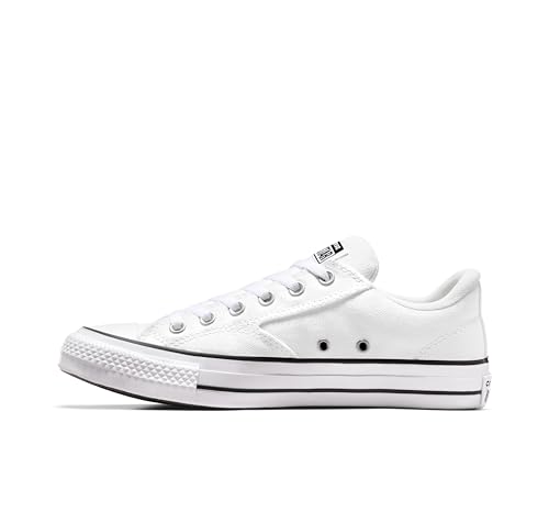 Converse Unisex Chuck Taylor All Star Malden Street OX, White/Black/White, 10.5