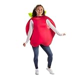 Single Funny Fruit & Veggie Costume | Slip On Halloween Costume for Women and Men| One Size Fits All