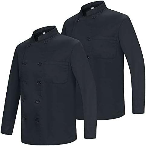 MISEMIYA - Pack of 2 - Men's Chef Jacket - Men's Chef Jacket - Ho...