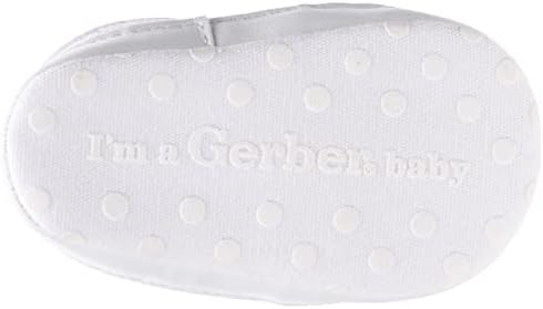 Gerber Unisex Baby Sneakers Crib Shoes Newborn Infant Toddler Neutral Boy Girl Grey Shark 6-9 Months | Image 3