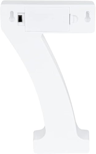 Miniatura 8 de Restaurantware Illumify - Luz LED de marquesina duradera de 7.1 x 1.2 x 8.7 pulgadas, número 7, a prueba de contacto, de plástico, con ranura para