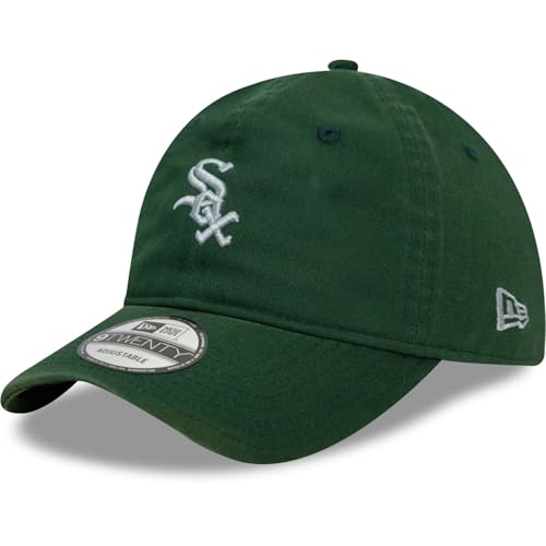 New Era 9Twenty Midi Logo League Essential Baseball Cap, Forest Green, One Size