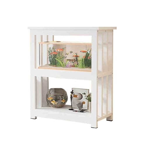 Fish Tank Stand Aquarium Fish Stand for 5-40 Gallon Tanks Reptile Rack Home Storage Shelf Durable Cabinet Display