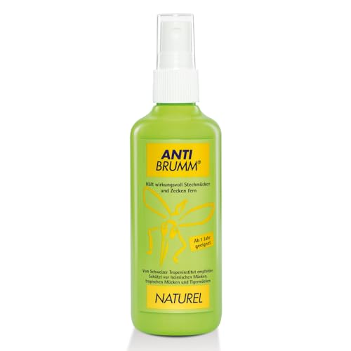 Anti Brumm® Naturel, Mückenspray mit Eucalyptus citriodora Öl, Pumpspray, 150 ml...