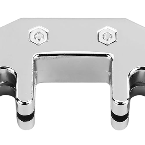 Eujgoov Cello Mute Volume Reducer, Metal Practice Silence Violin with Stringed Instruments Accessories, Cello Mute Cello Practice Mute (Silver)