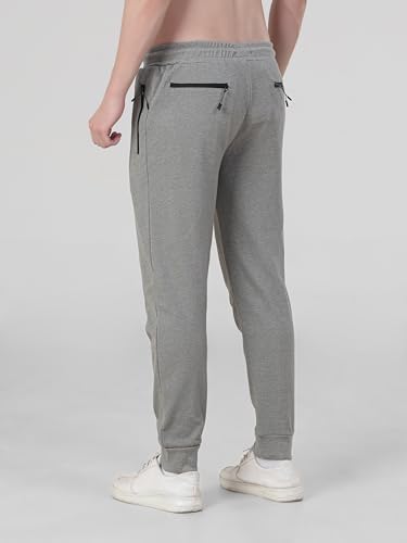 Image of TURMS Men's Travel Edition Track Pants, Odor Control & Breathable, Running & Gym Sports Joggers, Night Pants for Mens