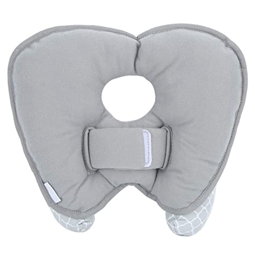 Head Supports, Baby Neck Pillow,Baby Travel Pillow for Head and Neck Support Pillow for Pushchair,Car Seat,Travel Gray – Image 4
