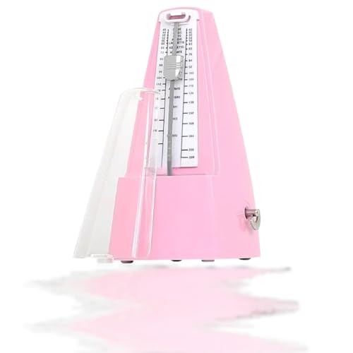 LumoLight 機械式メトロノーム、ギター、古筝、バイオリン、ピアノ、二胡、ユニバーサルビートリズム、 (ムーブメント:MOP+メタル~ピンクデ)