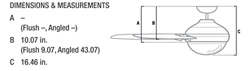 Hunter 54 inch Outdoor or Indoor Ceiling Fan with LED Light - Rustic Ceiling Fan with Pull Chain, For Bedroom, Living Room, or Patio, Standard Mount, No Remote - Key Biscayne 59135, Weathered Zinc - Image 10