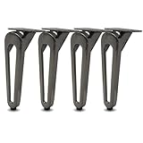 Installation facile: Les pieds sont pré-percés de six trous pour une installation simple et rapide. Cette conception pratique vous permet d'assembler rapidement les pieds de la table avec le plateau, offrant ainsi une base solide et fiable à votre meuble.