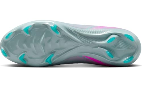 Nike Mercurial Vapor 16 Pro FG Low-Top Soccer Cleats (FQ8685-301, Ocean Cube/Pink Blast)4