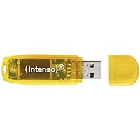 Intenso Rainbow Line 64 GB USB-Stick USB 2.0 Orange – Ansicht 2