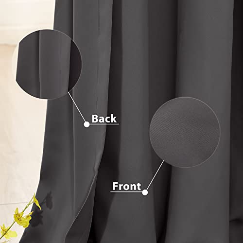 Rose Home Fashion Rhf Privacy Room Divider Curtain 8 Ft Wide X 7Ft Tall: No One Can See Through, Total Privacy(8X7 Dark Grey) #TOP2