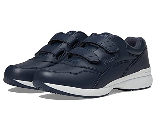 Image of Propet Womens Tour Walker Strap Walking Walking Sneakers Shoes - Black