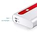 Aibocn Power Bank, 10,000mAh Portable Charger with Flashlight, High-Capacity Battery Pack for iPhone iPad Samsung Galaxy Compatible with Smartphones Tablet (Red)