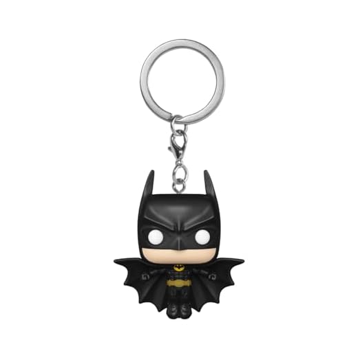 Funko Pop! Keychain: BM 85th - Batman - (Soaring) - Batman 1989 - Minifigura de Vinilo Coleccionable Llavero Original - Relleno de Calcetines - Idea de Regalo- Mercancia Oficial - Movies Fans