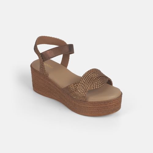 Image of Mochi Women's fashionable Wedge Sandal