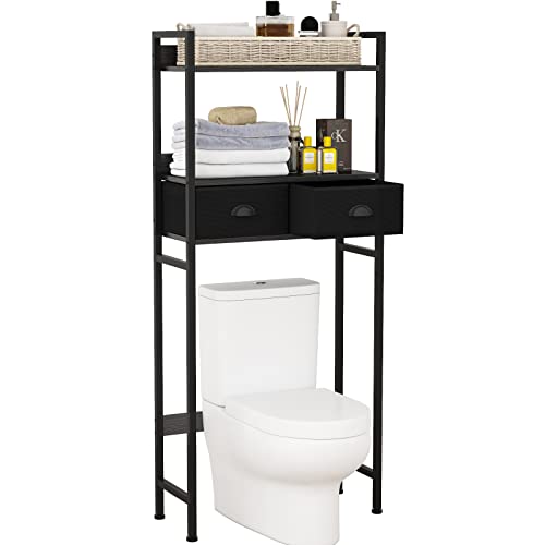 27 Useful Over the Toilet and Shelf Storage Options