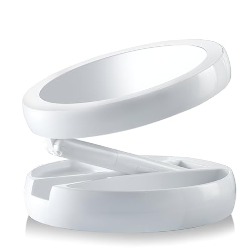 [Weweia]���ϕi �Ɩ��t���� �r���[�e�B�[�~���[ �r���[�e�B�[���C�g �g�їp ���C�N���� �i�C�g���C�g ���̐F���ώ@���� led���C�g���ϕi�~���[ ���ʊg�� led�� ���R�� �[�d ���R��]