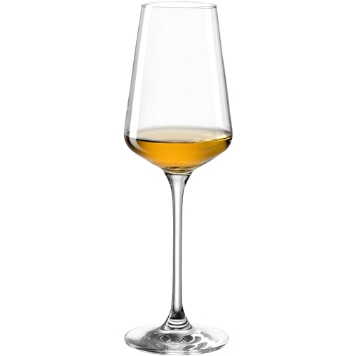 Foto von Leonardo Puccini Digestif-Gläser 6er Set, spülmaschinenfeste Likör-Gläser, Schnaps-Glas mit gezogenem Stiel, Teqton-Kristallglas, Schnaps Set, Höhe 21 cm, 220 ml, 069556