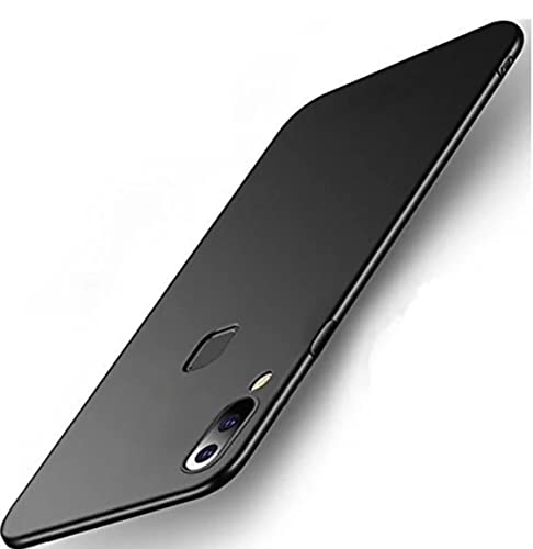 Image of Mobile Back Cover Case for Vivo Y95 (Silicone Case|CameraProtection|Black SC1510)