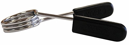 York Olympic Spring Collars Silver/Blck 36040 @Fs