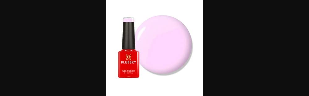Bluesky Gel Polish, Nude Stone, 10 ml, Gel Dissolvable Nail Polish, Purple, Pastel, Pale (Curing Under UV/LED Lamp Required) Pack (x)