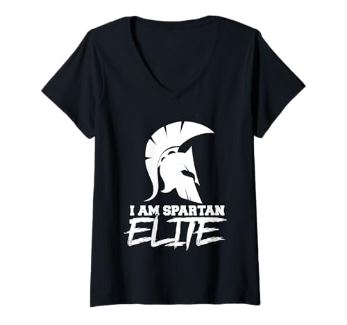 Mujer Spartan Elite Gear CONVIÉRTETE EN UN SPARTAN Camiseta Cuello V