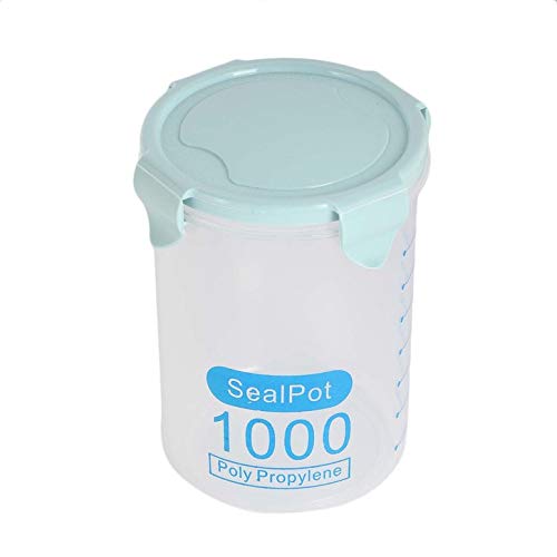 Multi-Functional Clear Plastic Sealed Cans Storage Tank Kitchen Dry Food Containers Home Food Grain Storage Jar