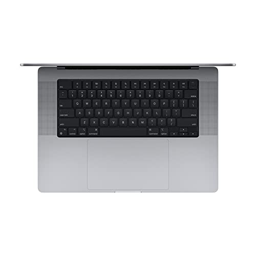 Apple notebook MacBook Pro (de 16 polegadas, Processador M1 Pro da Apple com CPU 10‑core e GPU 16‑core, 16 GB RAM, 512 GB SSD) – Cinza espacial (Recondicionado)