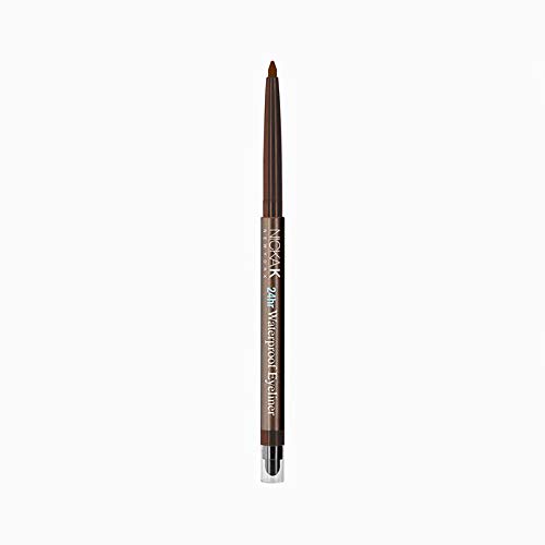 Delineador NICKA K 24H Waterproof Brown miniatura 1