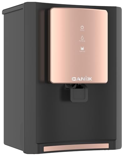 Image of CLAREZA CLAREX RO Water Purifier | ISO Certified | 2000 TDS | Zinc Copper Alkaline | 9 Liter Storage | RO + UV + Zinc + Copper + Alkaline + TDS Control | Best For Home and Office (Rose Gold)