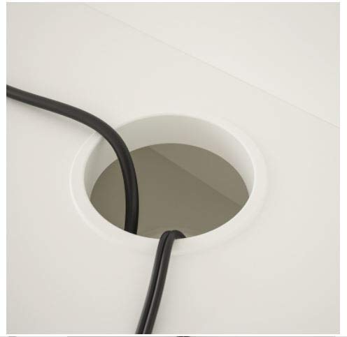 Ikea Hauga Desk,100X84 Cm (39 3/8X33 1/8 In) (White), Medium #TOP1