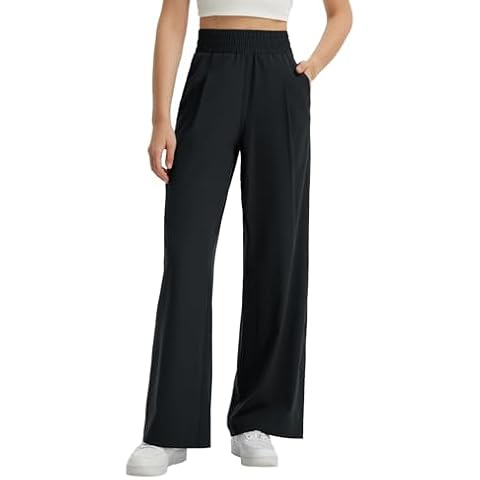 BALEAF Women's Lightweight Wide Leg Pants Cover