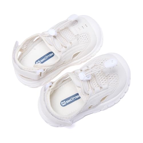 Image of BMCiTYBM Baby Boy Girl Closed Toe Summer Toddler Sandals Lightweight Shoes Infant Non-Slip First Walking Sneakers 6 9 12 18 24 Months 2-3 Years