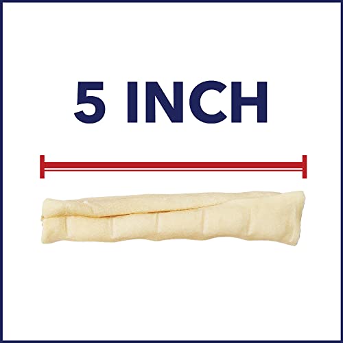 Pet Factory Rawhide Roll USA Dog Long Chew Lasting Remove Plaque Tartar 18 Pack 5 inch – Ansicht 3
