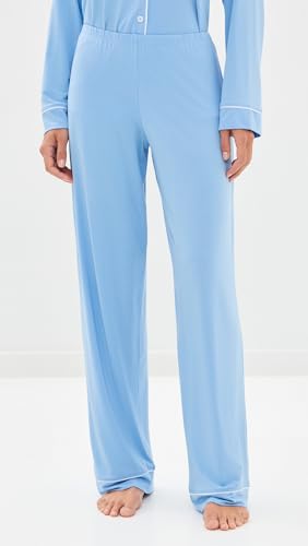 Image of Eberjey Gisele Classic Women's Pajama Set | Long Sleeve Shirt + Long Pants