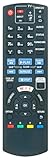 N2QAYB001206 Universal Remote Control Compatible for Panasonic UB820 DP-UB820 Blu-ray Player Remote Controller