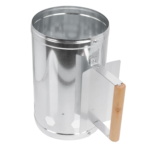 WEKADRIN Accendifuoco Barbecue Carbonella con Manico Termoisolante e Base Ampia per Accensione Ciminiera per Carbon Stove Outdoor Starter per Grigliate e