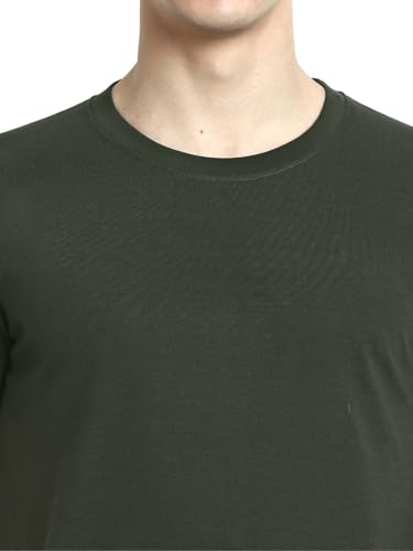 Image of hummel Cam Men's Cotton Round Neck Half Sleeve T-Shirt