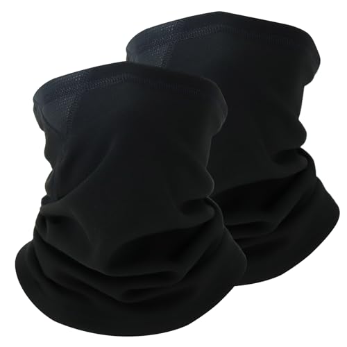 Shecret 2er Pack Thermo Winter Loop Schal, Halswärmer Gaiter für Herren und Damen, Dehnbarer Schlauchschal, Winddichter Nackenwärmer für Laufen, Wandern, Radfahren,...