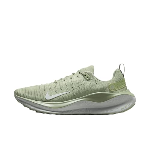 Nike InfinityRN 4 Men's Road Running Shoes (DR2665-300, Oil Green/Jade Horizon/Light Silver) Size 9